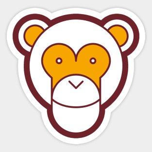 Monkeys Gonna Ape Sticker